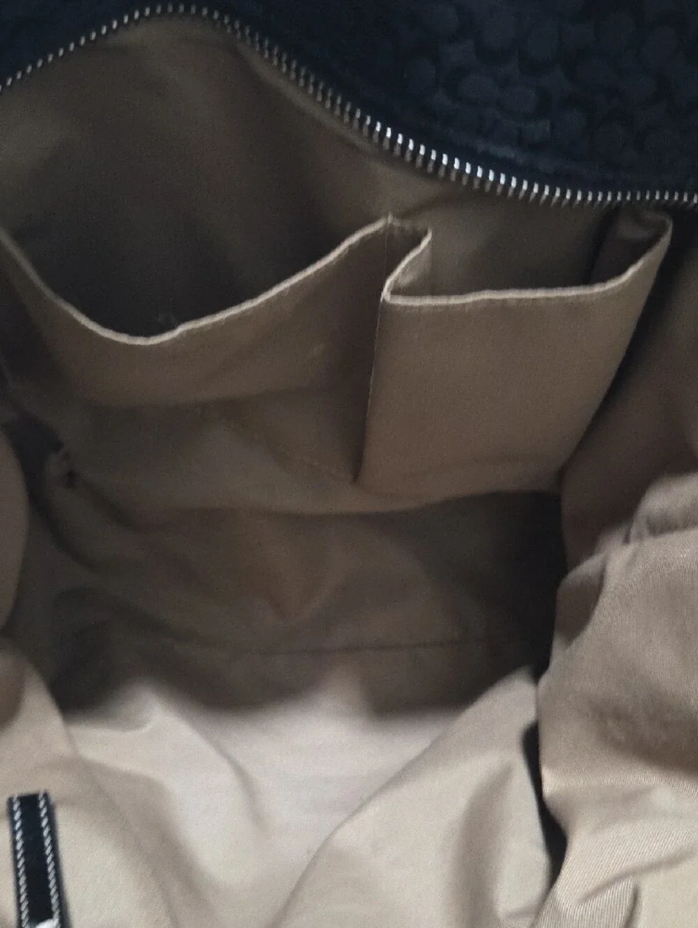Coach Black Signature Jaquard Gallery Tote